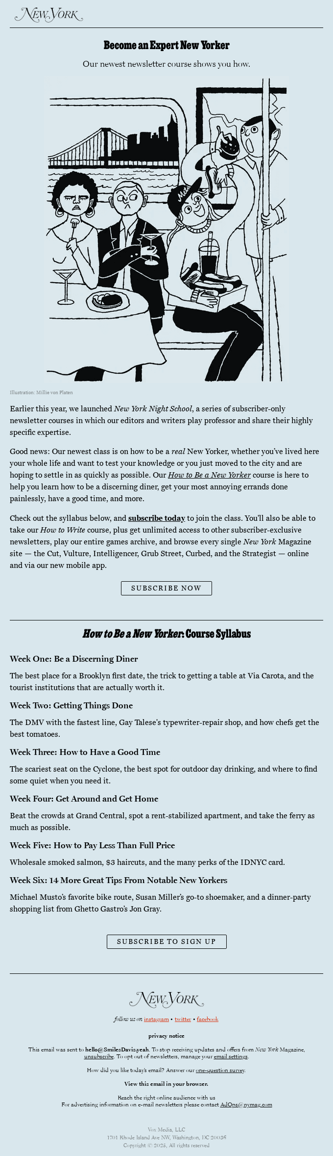 Become an Expert New Yorker …