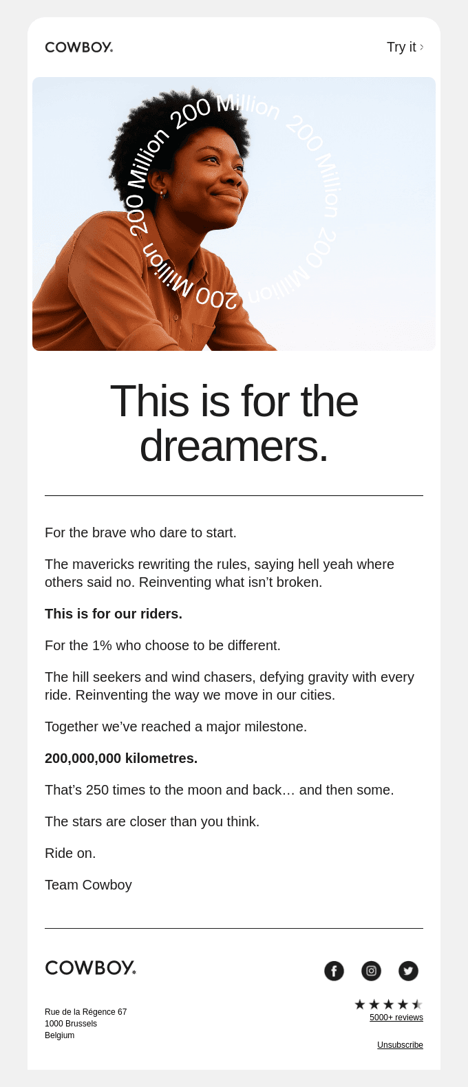 Dream big