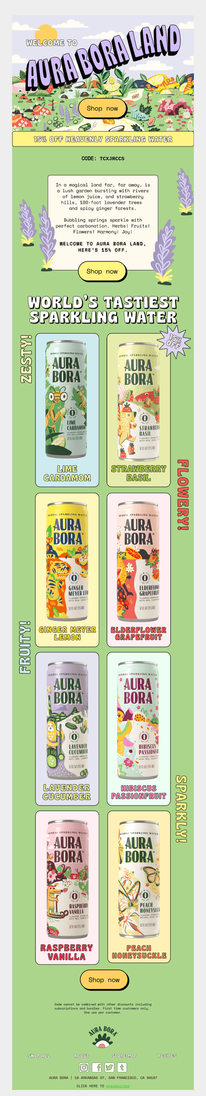 welcome to Aura Bora land